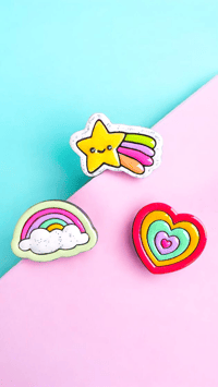 Image 2 of Mini Broches Pin's "Take Care 💕"