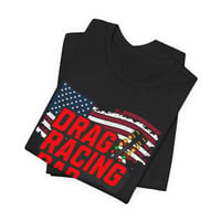 Image 3 of Drag Racing Dad – USA Racing Tee