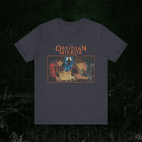 Image 5 of Unisex Graphic Tee - MYSTERY BOOK Retro Street Art - The Obsidian Mirror