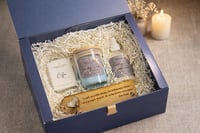Image 2 of Grace & Glow Gift Box – Candle Set (Custom Lid Option)