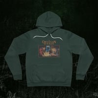 Image 4 of Pullover Fleece Hoodie - MYSTERY BOOK Vintage Street Art Print - The Obsidian Mirror