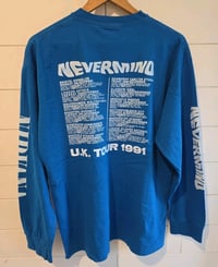 Image 2 of Nirvana UK CREW Blue long sleeve in XL