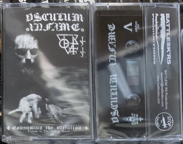 Image of Osculum Infame - Consuming the Metatron Cassette 