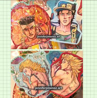 Image 3 of Jjba stickers sketchbook series