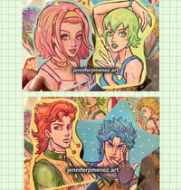 Image 4 of Jjba stickers sketchbook series