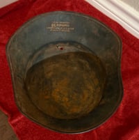 Image 4 of WW2 (Nazi Germany) Luftschutz M38 Beaded "Gladiator Style" Helmet