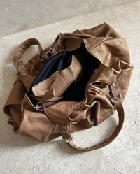 Image 11 of ITALIAN LARGE BRONZE LEATHER BAG