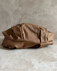 Image 12 of ITALIAN LARGE BRONZE LEATHER BAG