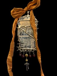 Image 2 of Large Frill-back Pigeon Talisman 