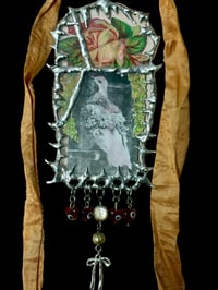 Image 3 of Large Frill-back Pigeon Talisman 