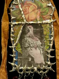 Image 4 of Large Frill-back Pigeon Talisman 