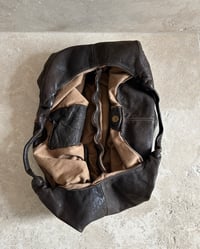 Image 9 of SLOUCHY BROWN LEATHER BAG