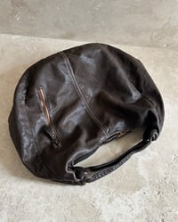 Image 8 of SLOUCHY BROWN LEATHER BAG