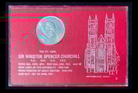 Image 2 of Vintage (1965) Sir Winston Churchill Commemorative Crown (Coin)