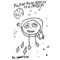 Panel Pete Goes to the Moon! (Physical Copy)