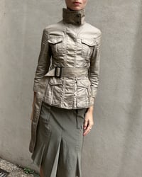 Image 1 of RUCHED WAIST JACKET