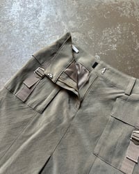 Image 4 of KHAKI BUCKLE SKIRT