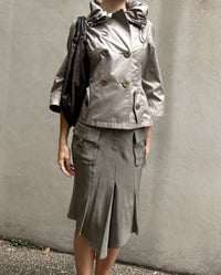 Image 2 of KHAKI BUCKLE SKIRT