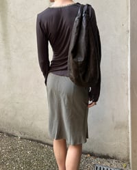 Image 9 of KHAKI BUCKLE SKIRT