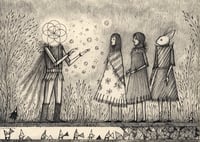 'The Secret College' Original Drawing