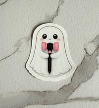 Image 1 of Black Pink 'Ghost Lightstick' Sticker