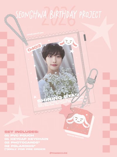 Image of Pre order | SEONGHWA BIRTHDAY PROJECT 2026