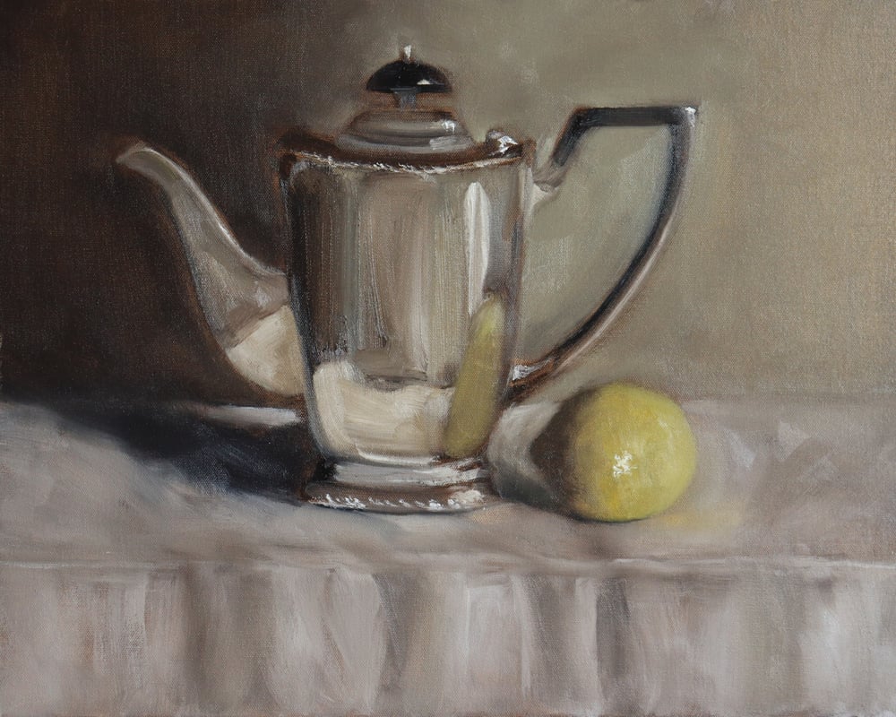 Image of Théière et citron