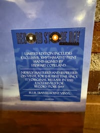 Image 2 of STEWART COPELAND The Rhythmatist (Autographed)