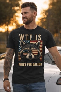 Image 1 of WTF Is MPG? – USA Racing Tee