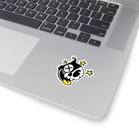 Image 2 of Roadkill Max (Yellow) Kiss-Cut Sticker