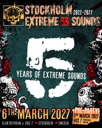 Stockholm Extreme Sounds 2027 - Early Bird-Ticket