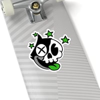 Image 1 of Roadkill Max (Green) Kiss-Cut Sticker