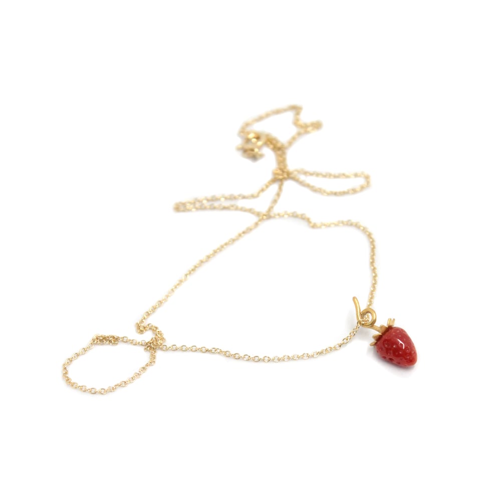Image of STRAWBERRY NECKLACE