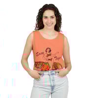 Image 7 of Easy Tiger Tank Top — Vintage Pinup Tiger Graphic Tank