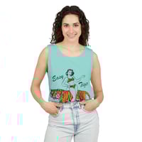 Image 13 of Easy Tiger Tank Top — Vintage Pinup Tiger Graphic Tank