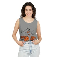 Image 16 of Easy Tiger Tank Top — Vintage Pinup Tiger Graphic Tank