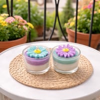 Image 3 of Χειροποίητο Κερί Σόγιας "Daisy Bloom"