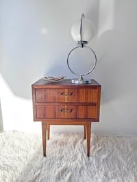 Image 1 of MESILLA DE NOCHE VINTAGE ESTILO NÓRDICO, AÑOS 60