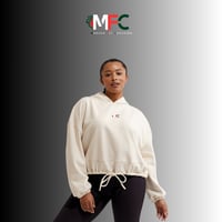 Image 2 of MEDUSA FIT COACHING - WOMENS OVERSIZED CROPPED HOODIE