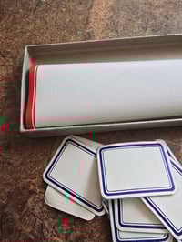 Image 4 of vintage dennison gummed labels boxed set