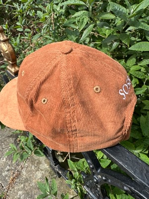 Image of ‘Mountains of 58’ Cord  Cap in Camel 