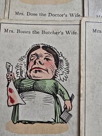 Image 4 of Vintage Illustrated “Trades Wives” Cards Set
