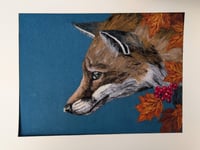 Needle Felt Autumnal Fox