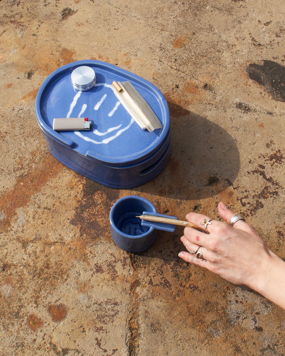 Image of Smiley cigi holder