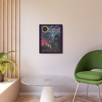 Image 1 of Metal Art Sign – HEROES Vintage Fantasy Street Art Wall Decor - The Obsidian Mirror