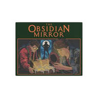 Image 2 of Metal Art Sign – MYSTERY BOOK Vintage Street Art Wall Decor - The Obsidian Mirror