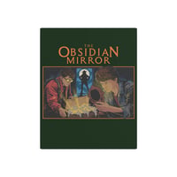 Image 4 of Metal Art Sign – MYSTERY BOOK Vintage Street Art Wall Decor - The Obsidian Mirror
