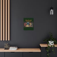 Image 3 of Metal Art Sign – MYSTERY BOOK Vintage Street Art Wall Decor - The Obsidian Mirror