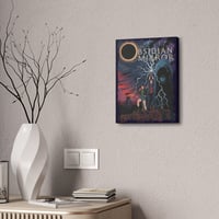 Image 1 of Movie Art Canvas Print - HEROES Vintage Fantasy Street Art - The Obsidian Mirror