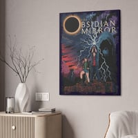 Image 2 of Movie Art Canvas Print - HEROES Vintage Fantasy Street Art - The Obsidian Mirror